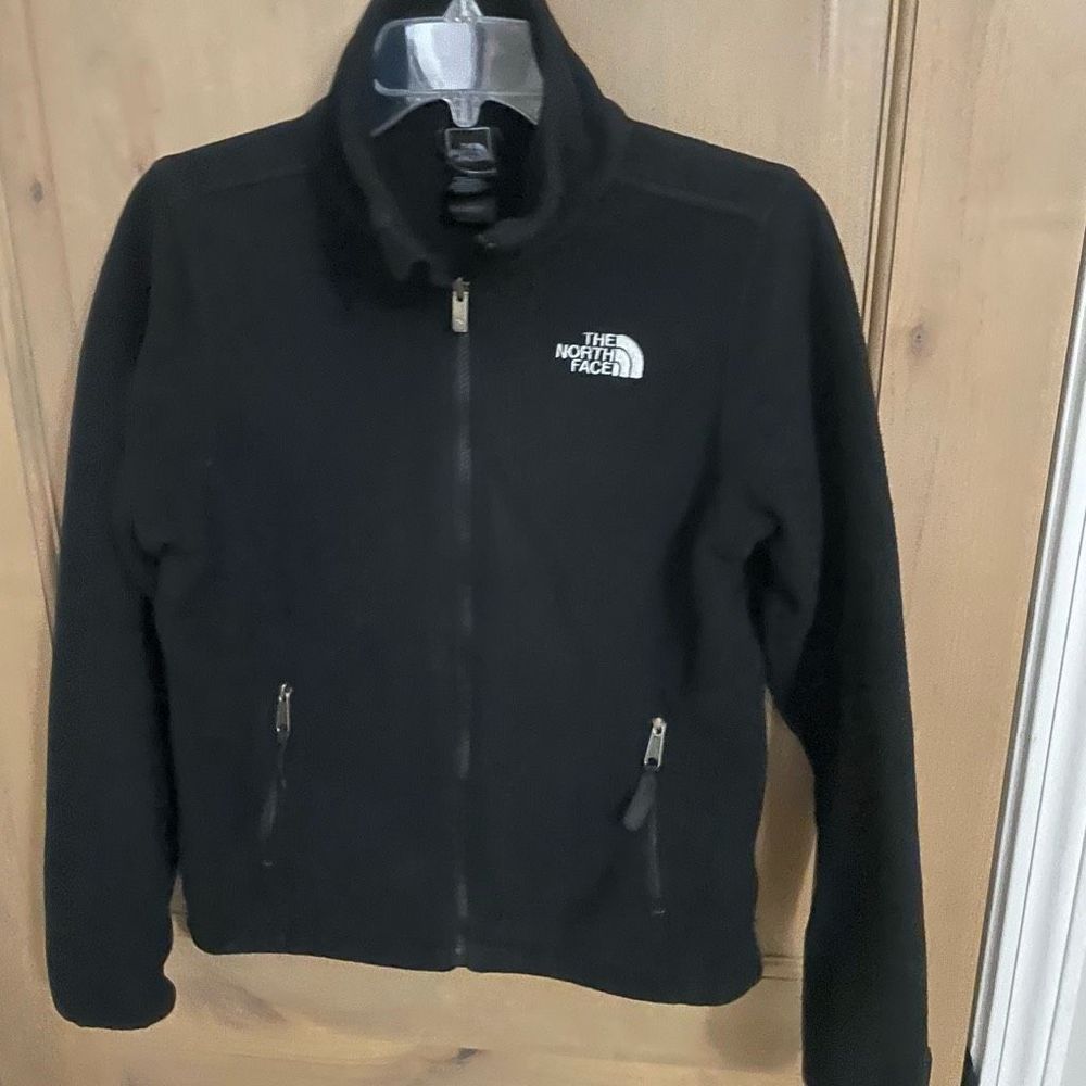 EUC Black Fleece North Face Full Zip Women’s Small